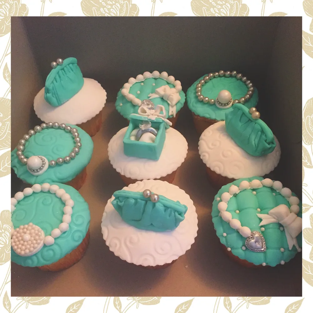 Detailed custom cupcakes